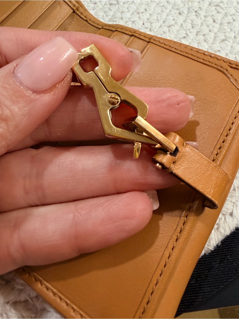 Gucci Jackie Orange Suede with tan leather trim COA & Box❣️ - Picture 9 of 16